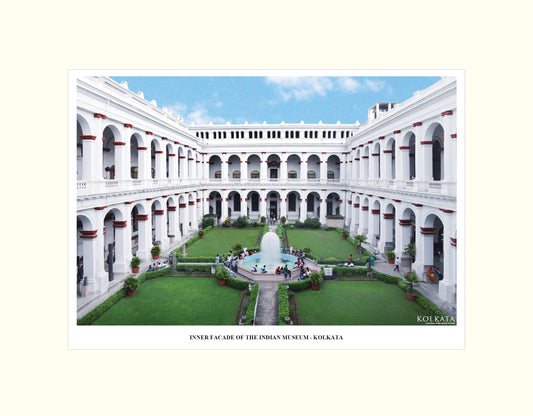 Inner Facade of the Indian Museum – Artwork