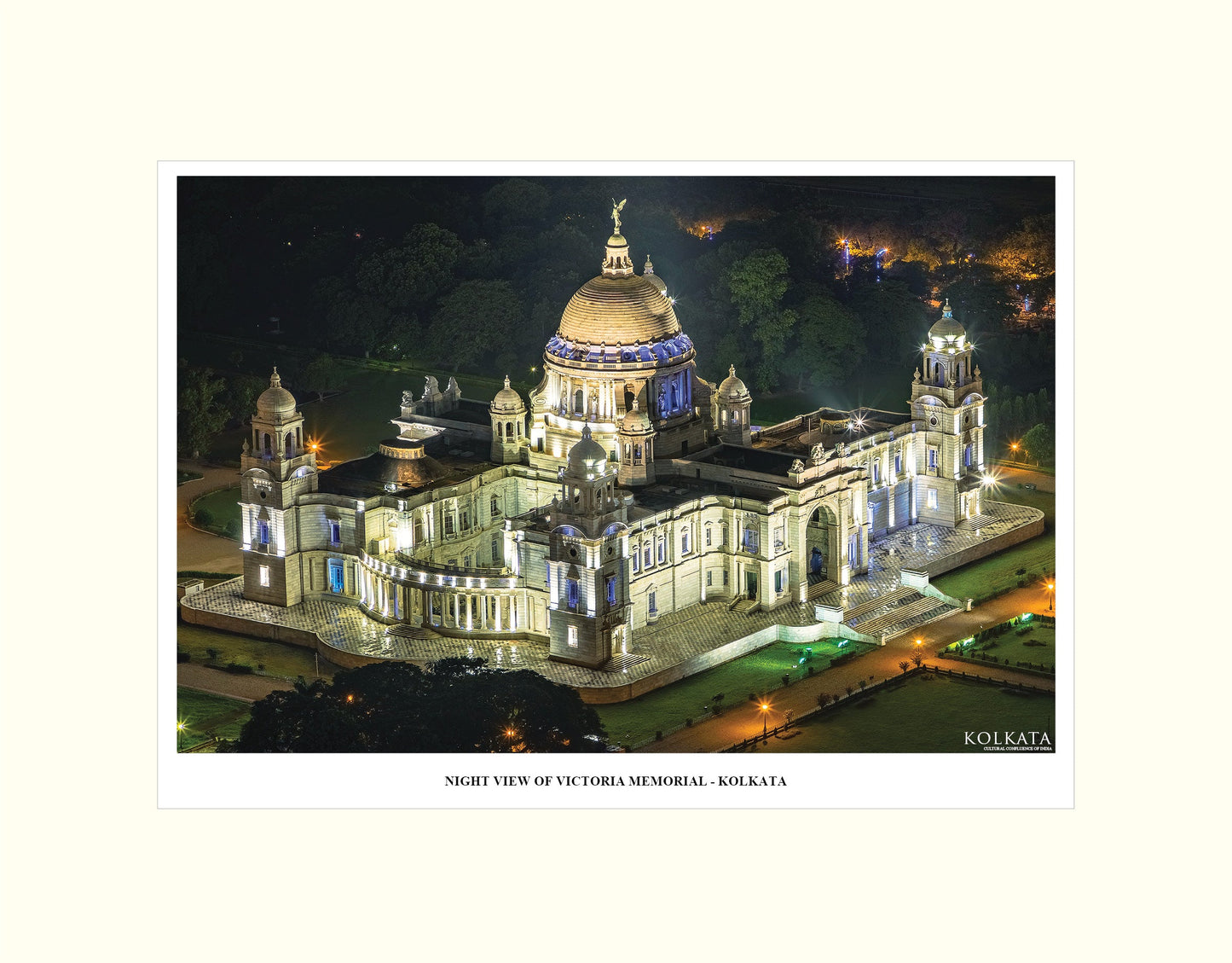 Night View of Victoria Memorial – Artwork
