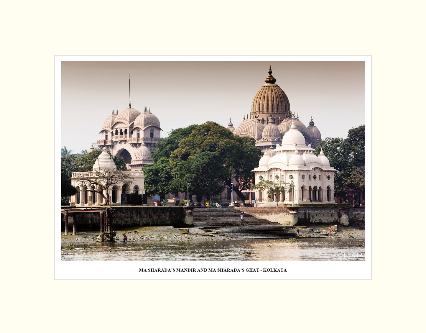 Ma Sharada’s Mandir and Ma Sharada’s Ghat – Artwork