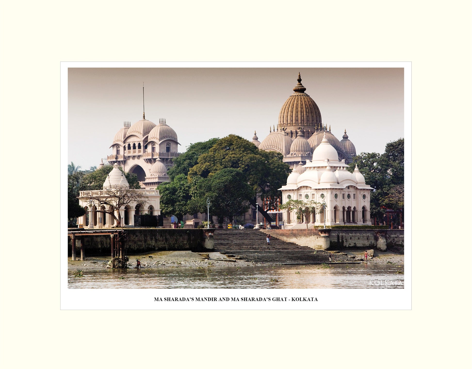 Ma Sharada’s Mandir and Ma Sharada’s Ghat – Artwork