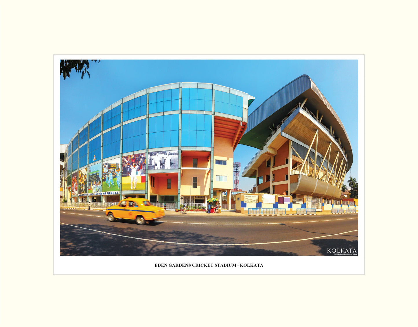 Eden Gardens Cricket Stadium – Artwork