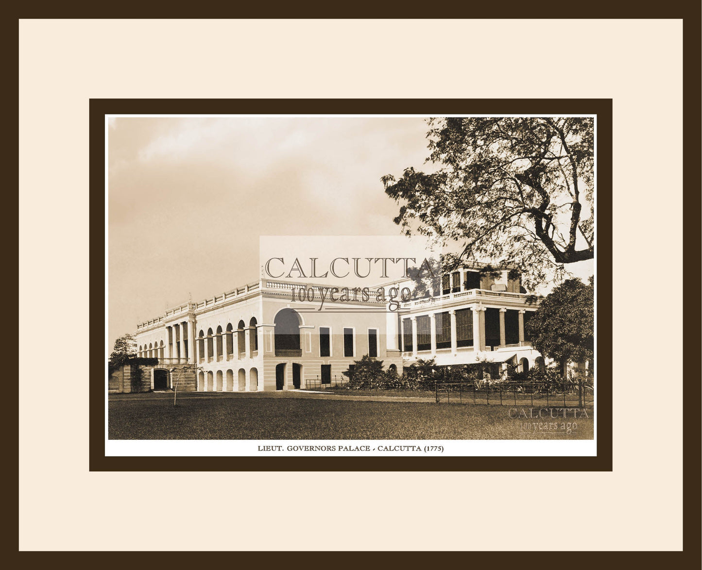 Lieut Governors Palace (Code: 83) Wood Frame