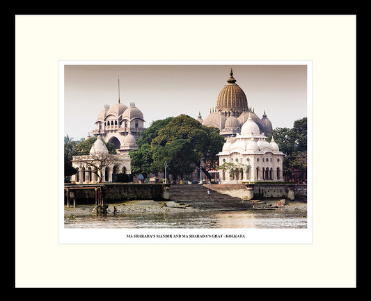Ma Sharada’s Mandir and Ma Sharada’s Ghat – Artwork