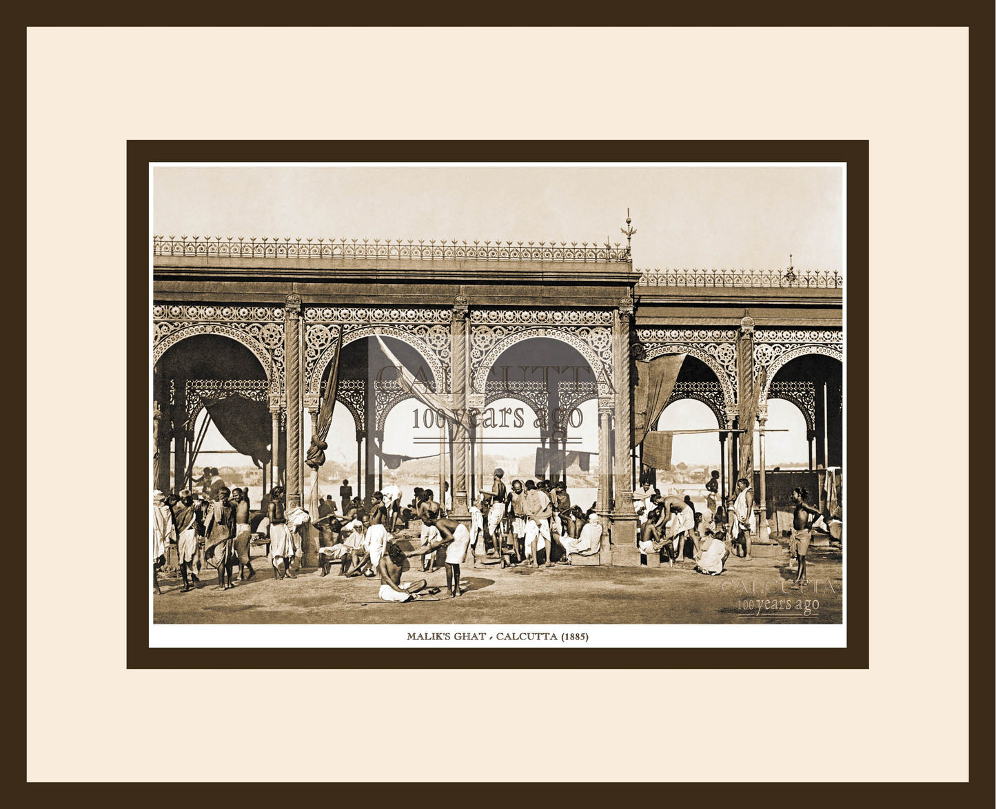 Maliks Ghat (Code: 88) Wood Frame