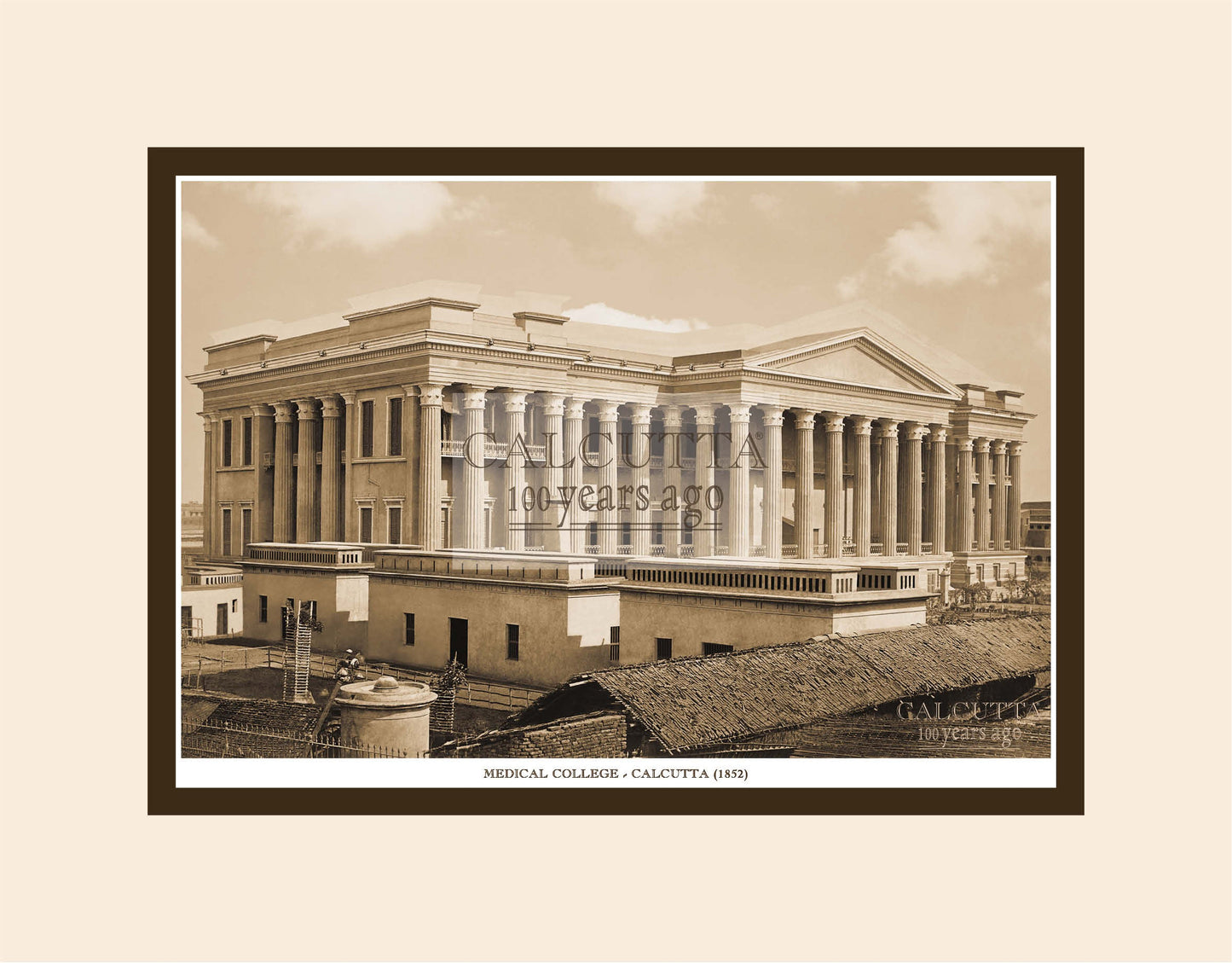 Medical College Hospital (Code: 89) Mounted Photo Print