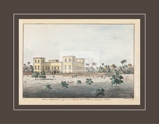 Military Orphan School (Code: 050) – Coloured Lithograph