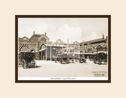 New Market - 2 (Code: 96) Mounted Photo Print