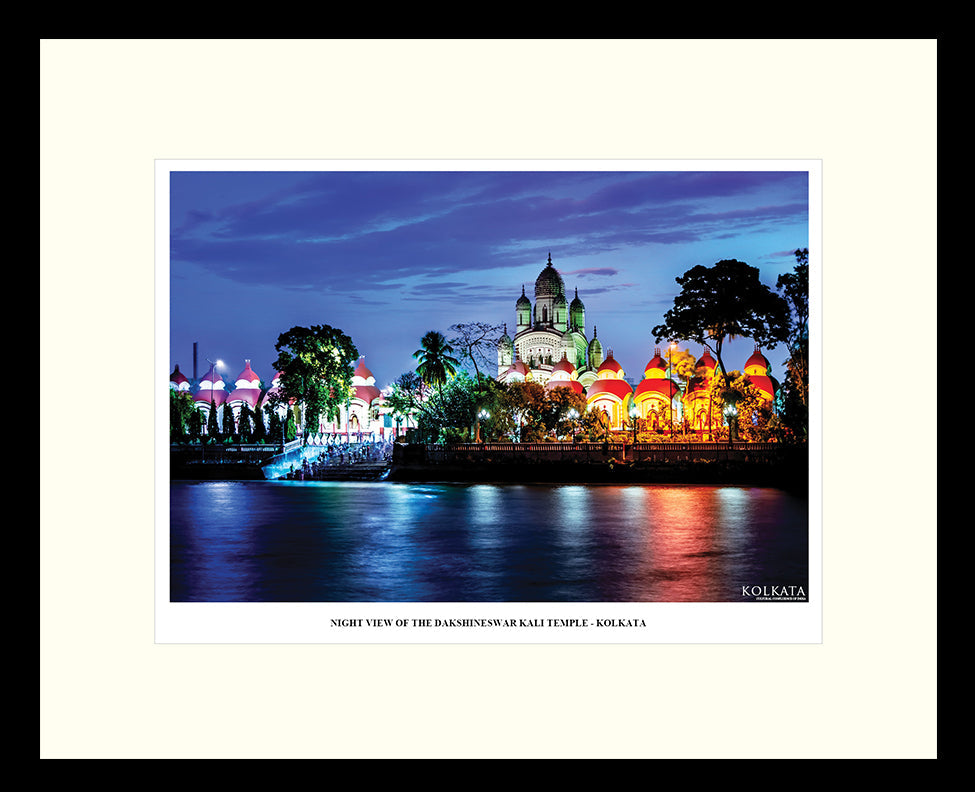 Night View of the Dakshineswar Kali Temple – Artwork