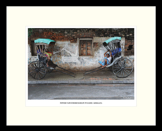 Power Naps for Rickshaw Pullers – Artwork