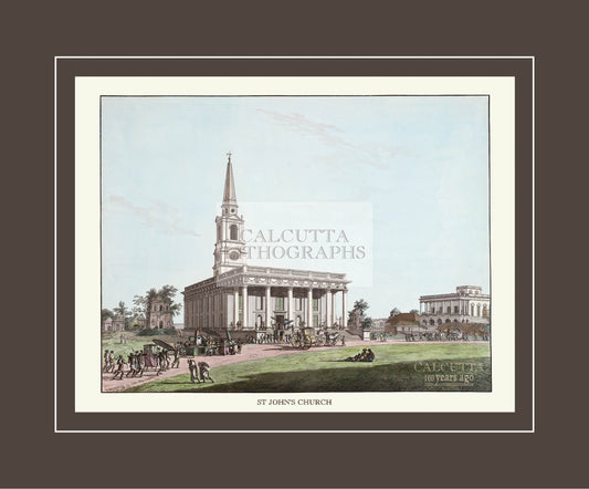 St John’s Church (Code: 070) – Coloured Lithograph