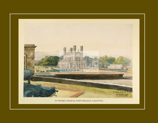 St Peter’s Church (Code: 071) – Coloured Lithograph