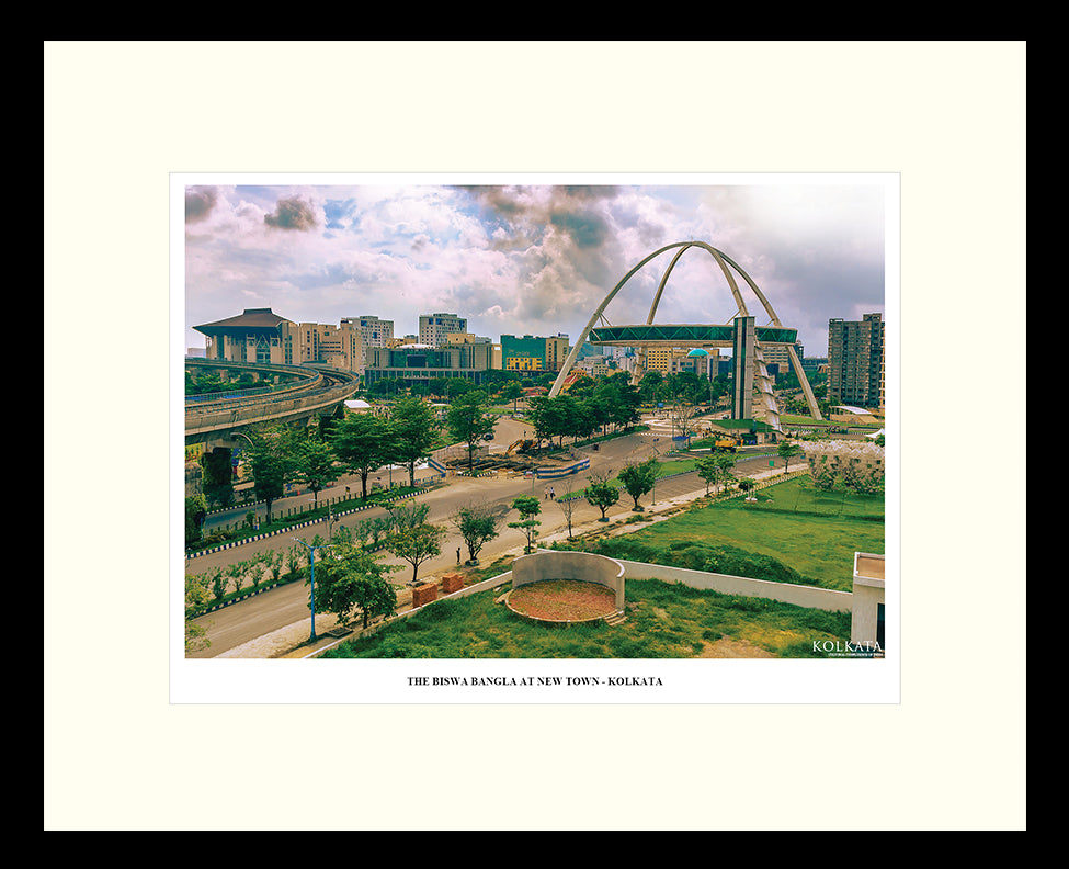 The Biswa Bangla at New Town – Artwork