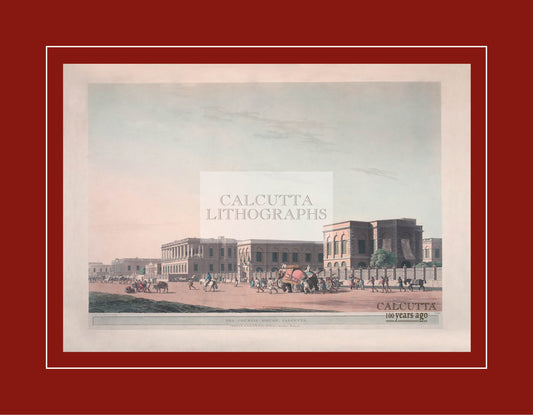 The Council House (Code: 075) – Coloured Lithograph