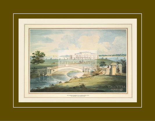 The Governor General’s Villa (Code: 076) – Coloured Lithograph