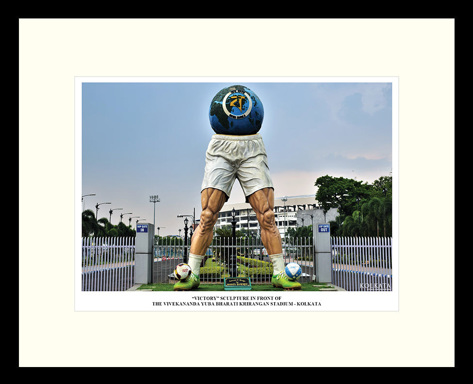 “Victory” Sculpture in Front of Vivekananda Yuba Bharati Krirangan Stadium – Artwork