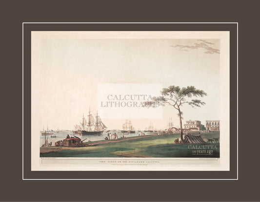View Taken on the Esplanade (Code: 100) – Coloured Lithograph