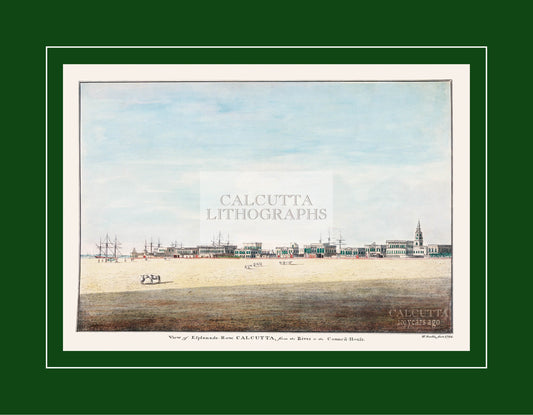 View of Esplanade Row (Code: 091) – Coloured Lithograph